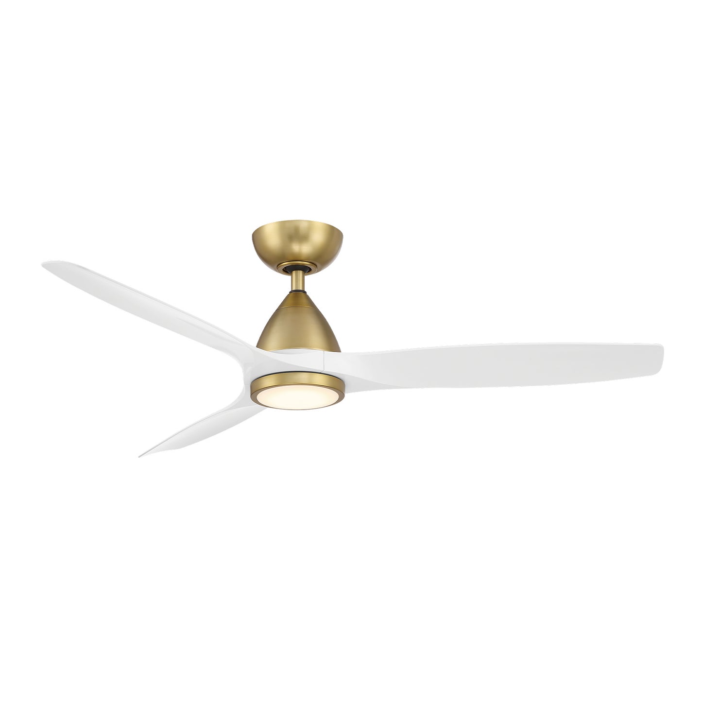 The Brass & White Skylark Fan