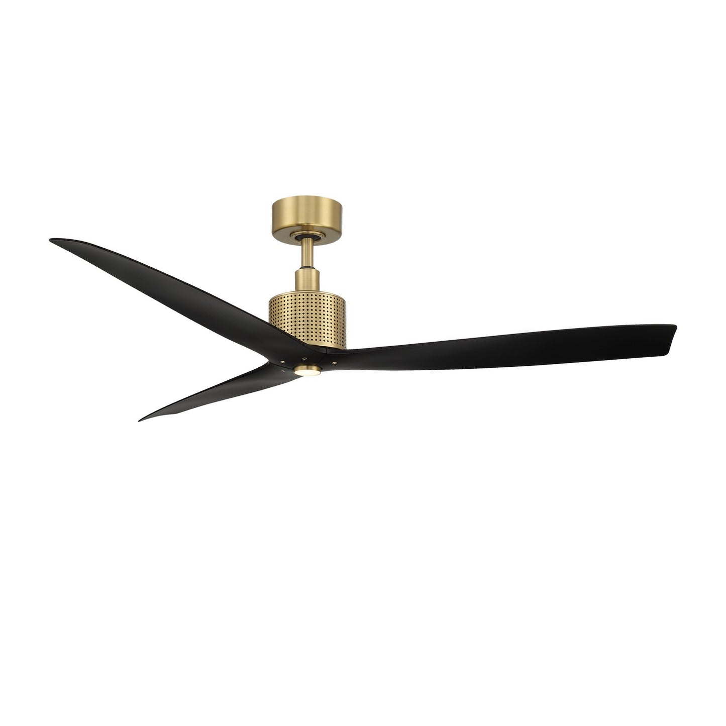 The Brass & Black Spinster Fan