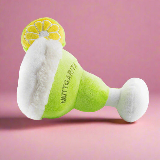 Muttgarita Toy Squeaker Dog Toy