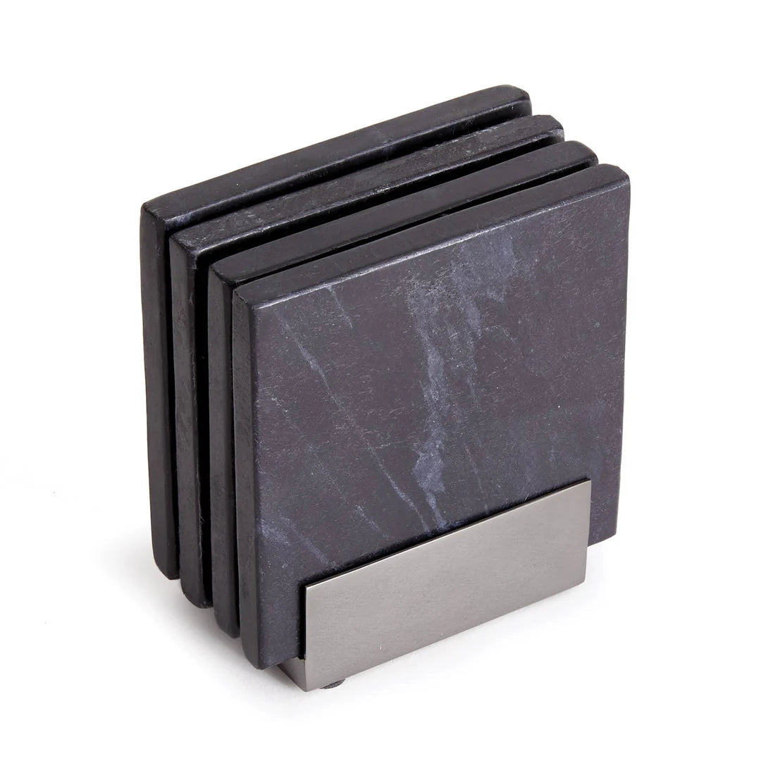 Brooklyn Black Coaster Set of 4