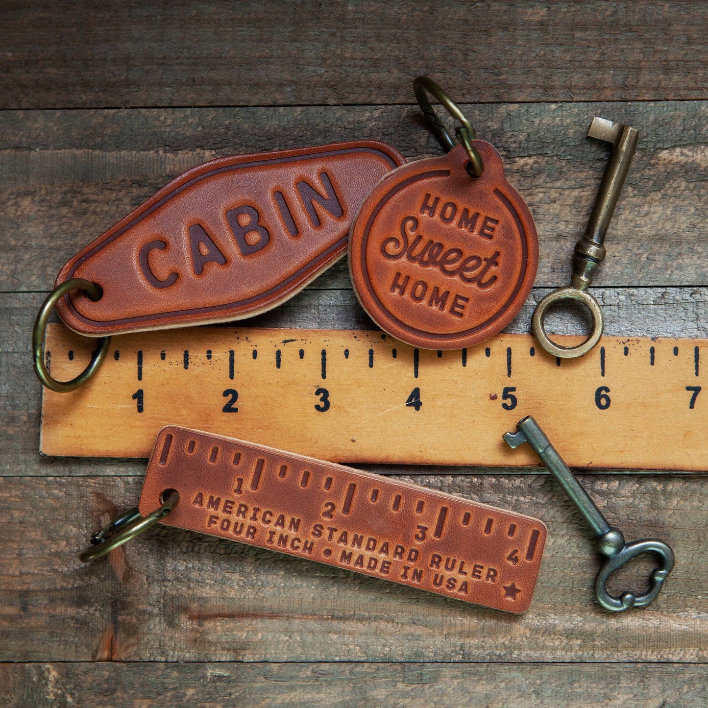 Yacht Leather Keychain Motel Style