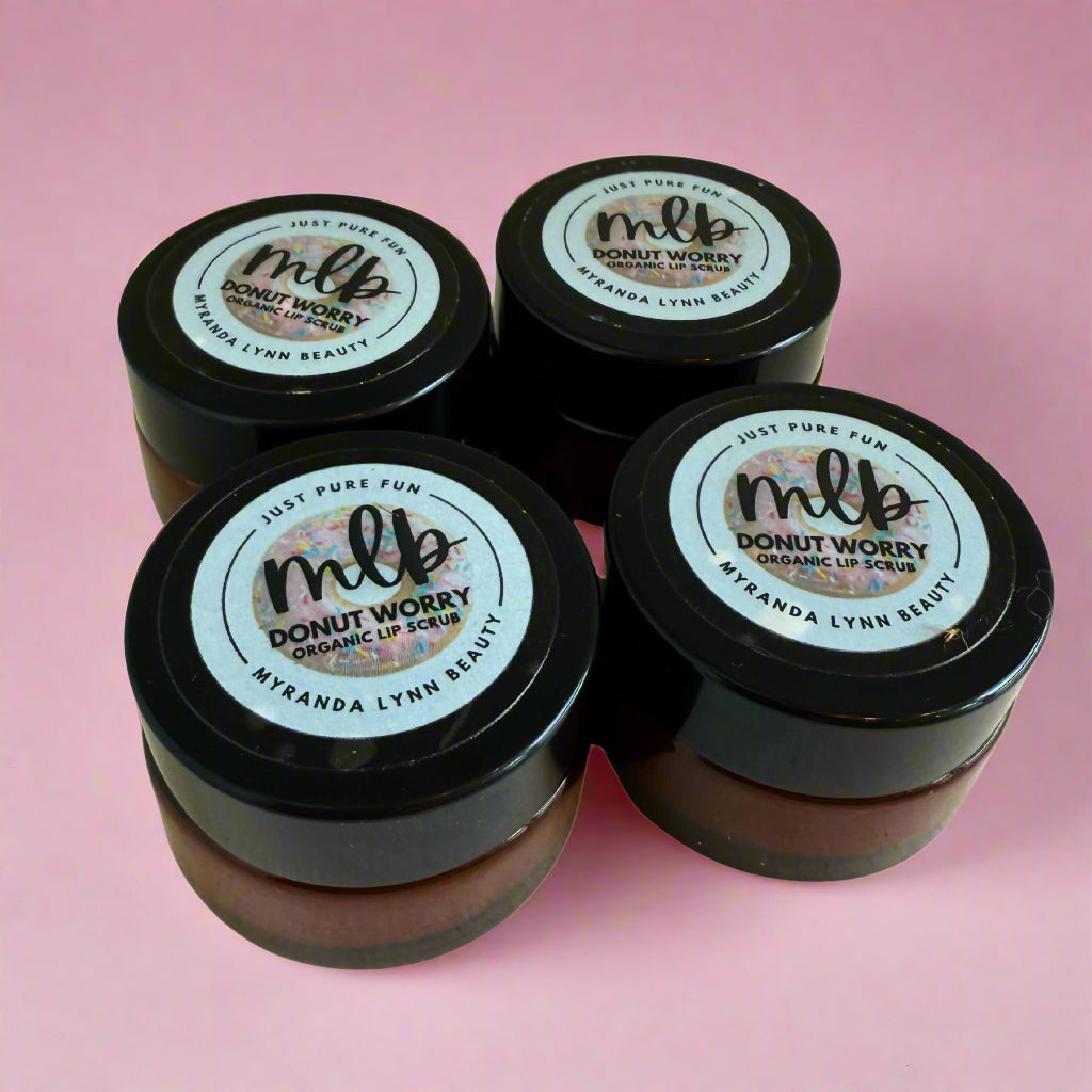 Donut Worry Organic Lip Scrub