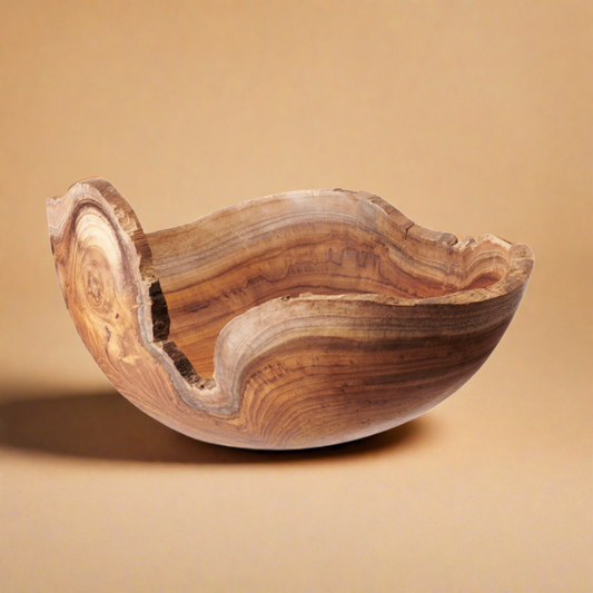 Takara Decorative Bowl with sleek design, ideal for showcasing items or as a standalone piece. Adds sophistication to any decor with its coastal-inspired style.