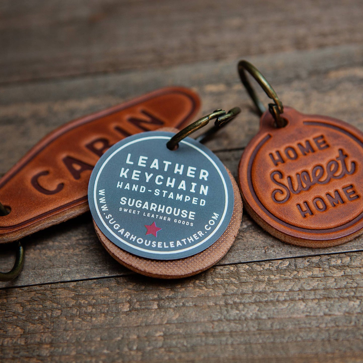 Yacht Leather Keychain Motel Style