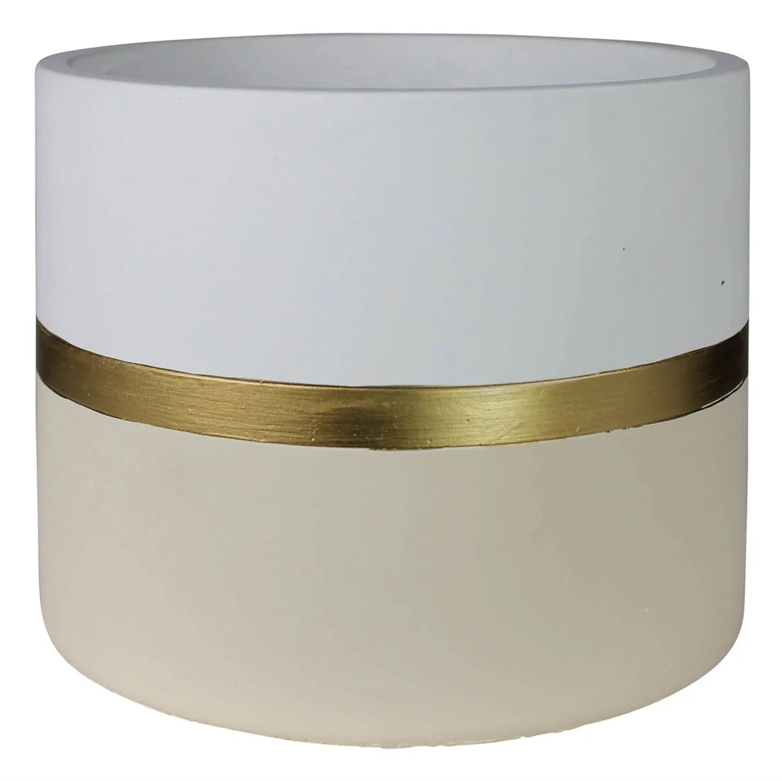 Goldie Cachepot Cement Putty Large