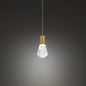 Plum LED Mini Pendant by Modern Forms in Aged Brass Finish (PD-40106-AB)