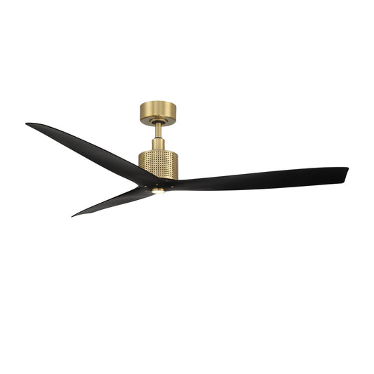 The Brass & Black Spinster Fan