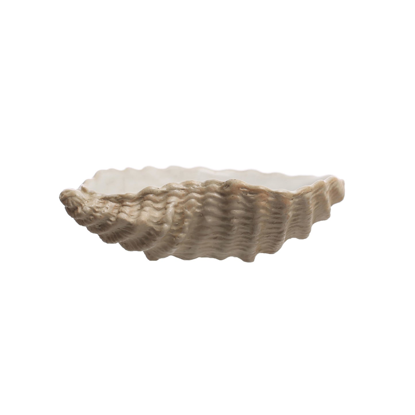 Stoneware Shell Shaped Dish