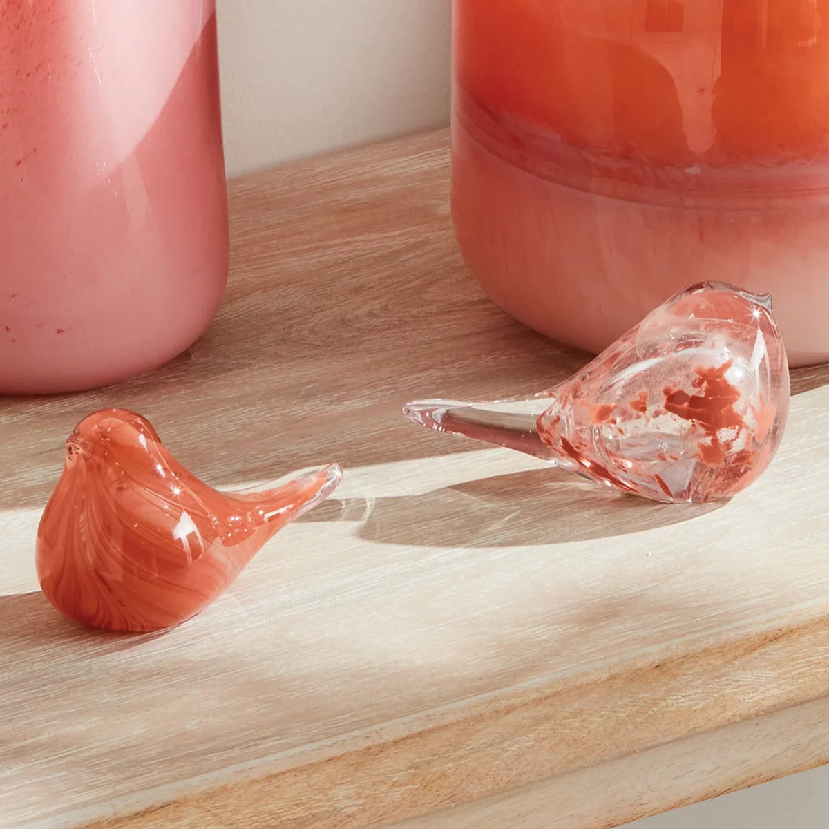Pink Finch Birdie Set
