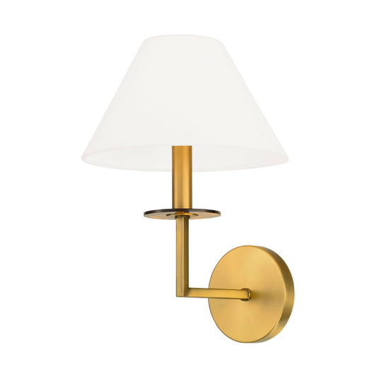 Gilda Aged Brass Wall Sconce