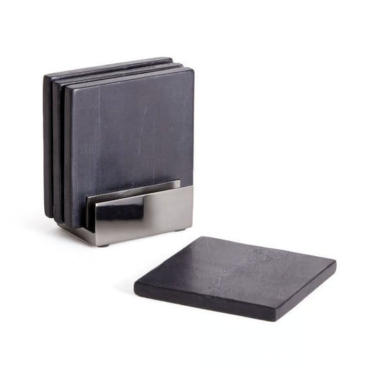 Brooklyn Black Coaster Set of 4