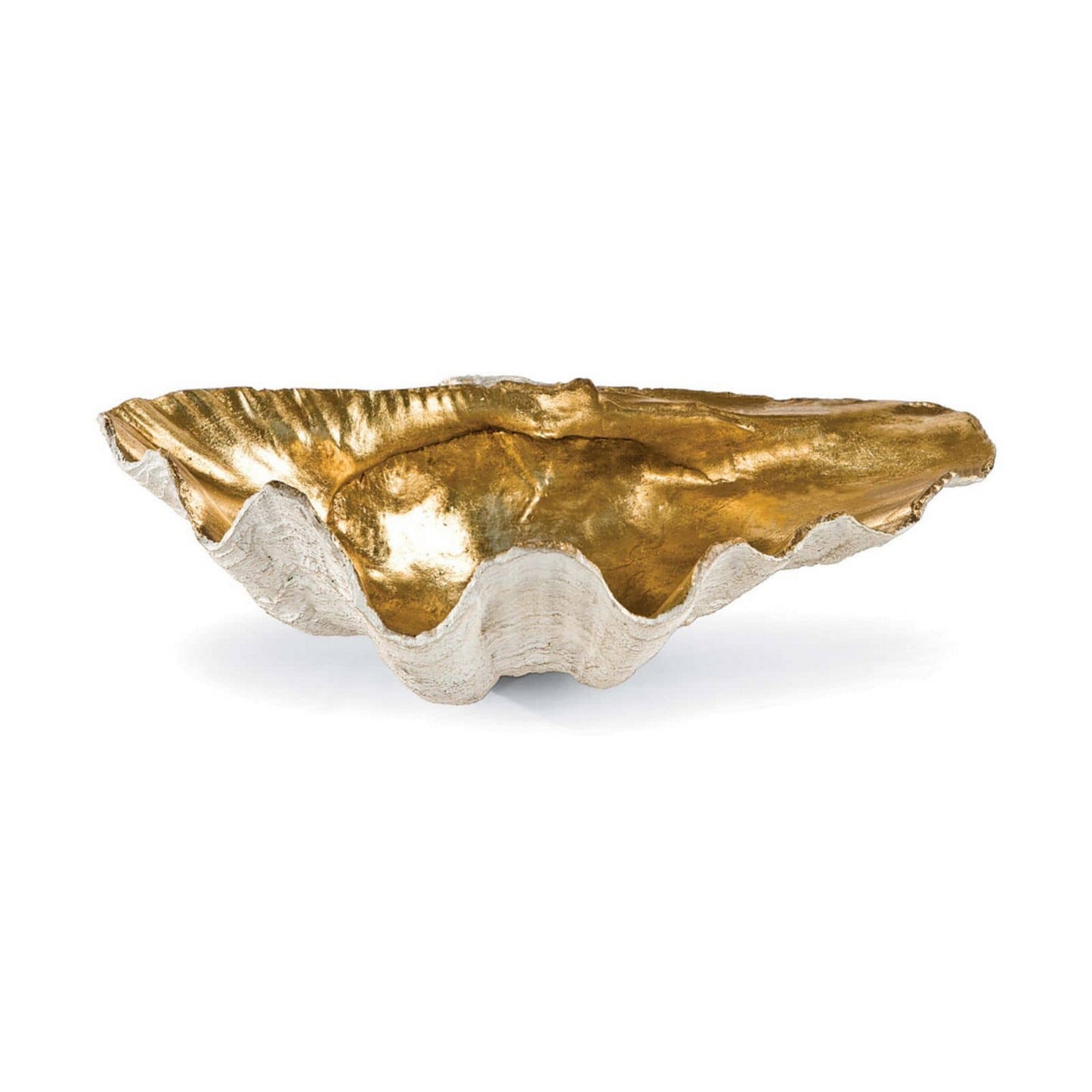 Gold Lined Clam Bowl