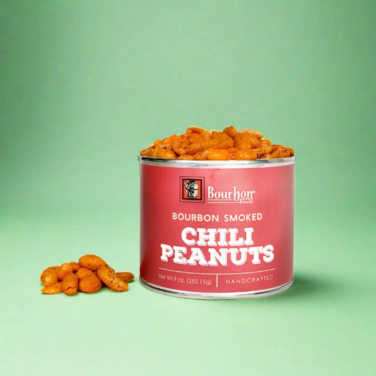 Delight your taste buds with our Smoldering Chili Peanuts Infused with Bourbon, a tantalizing fusion of bold flavors that will leave you craving more. Each peanut is carefully smoked with the rich essence of bourbon, adding a distinctive depth to the spicy chili seasoning.