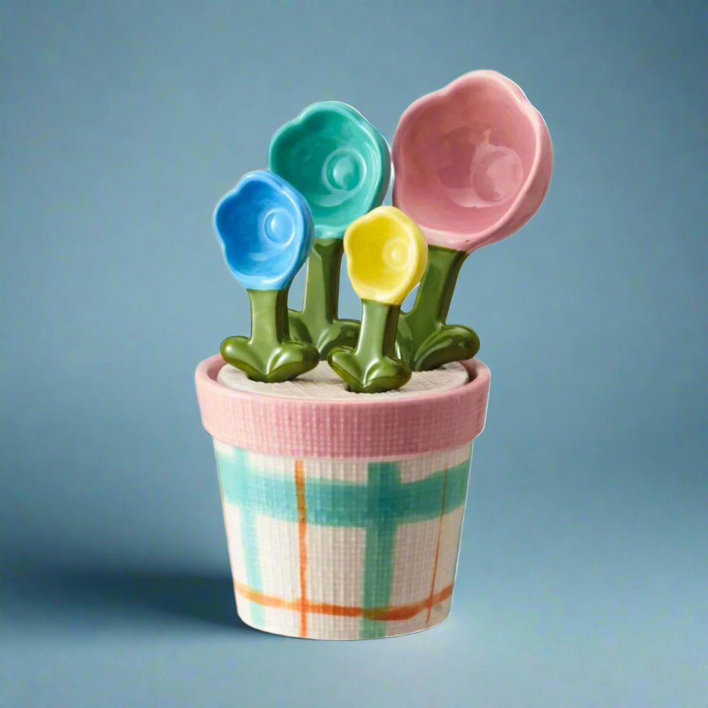 Colorful-Spoons-Measuring-Cups-Measuring-Spoons-Flowers-Colorful-Quirky-Maximalism-Coastal-Fun-Home-Decor