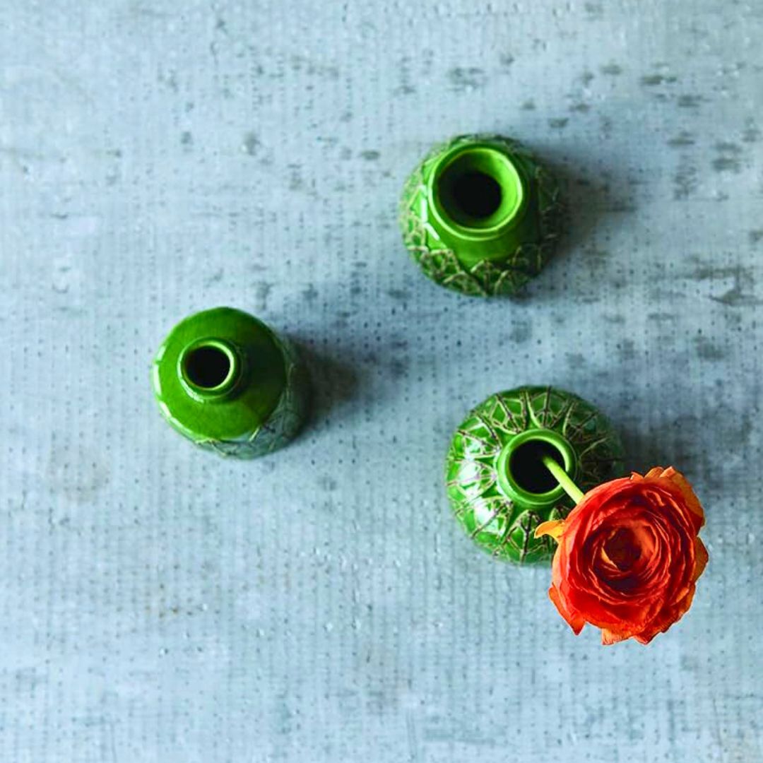 Decoraative-Vases-Vase-Set-Green-Antique-Quirky-Maximalist-Coastal-Home-decorcopy