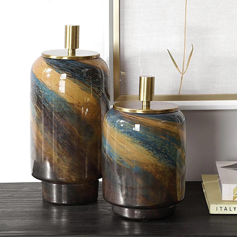 Celestial Tide Vase Set