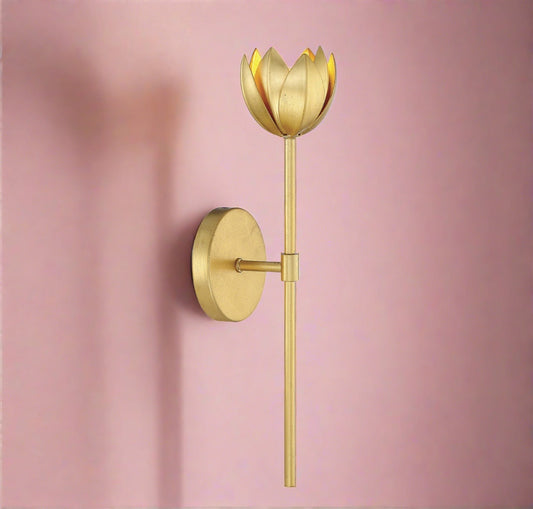 Blossom Gold Wall Sconce