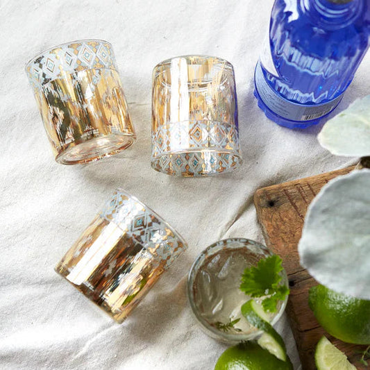 Mint Twist Cocktail Glass
