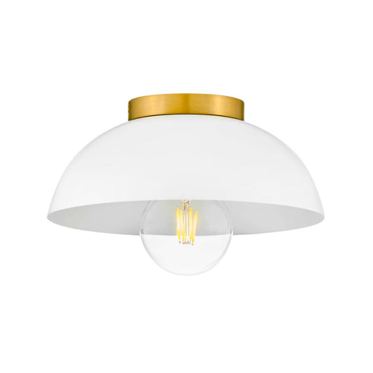 Retro Revival Matte Flush Mount