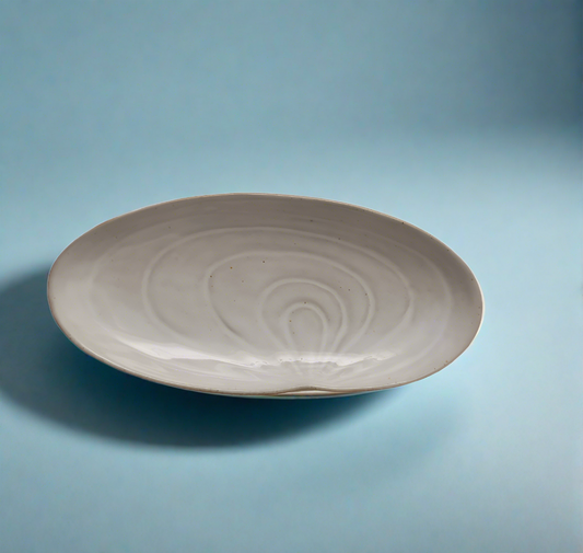 Stoneware Shell Plate
