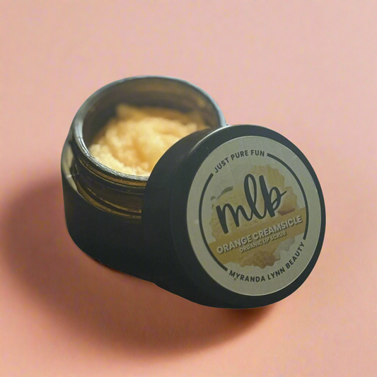 Orange Creamsicle Organic Lip Scrub