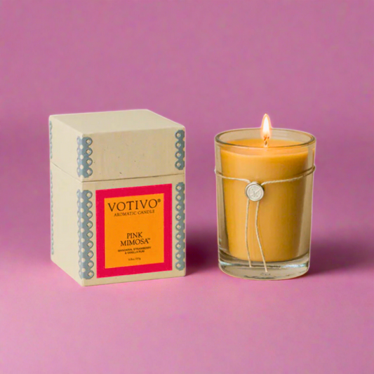 Pink Mimosa Candle