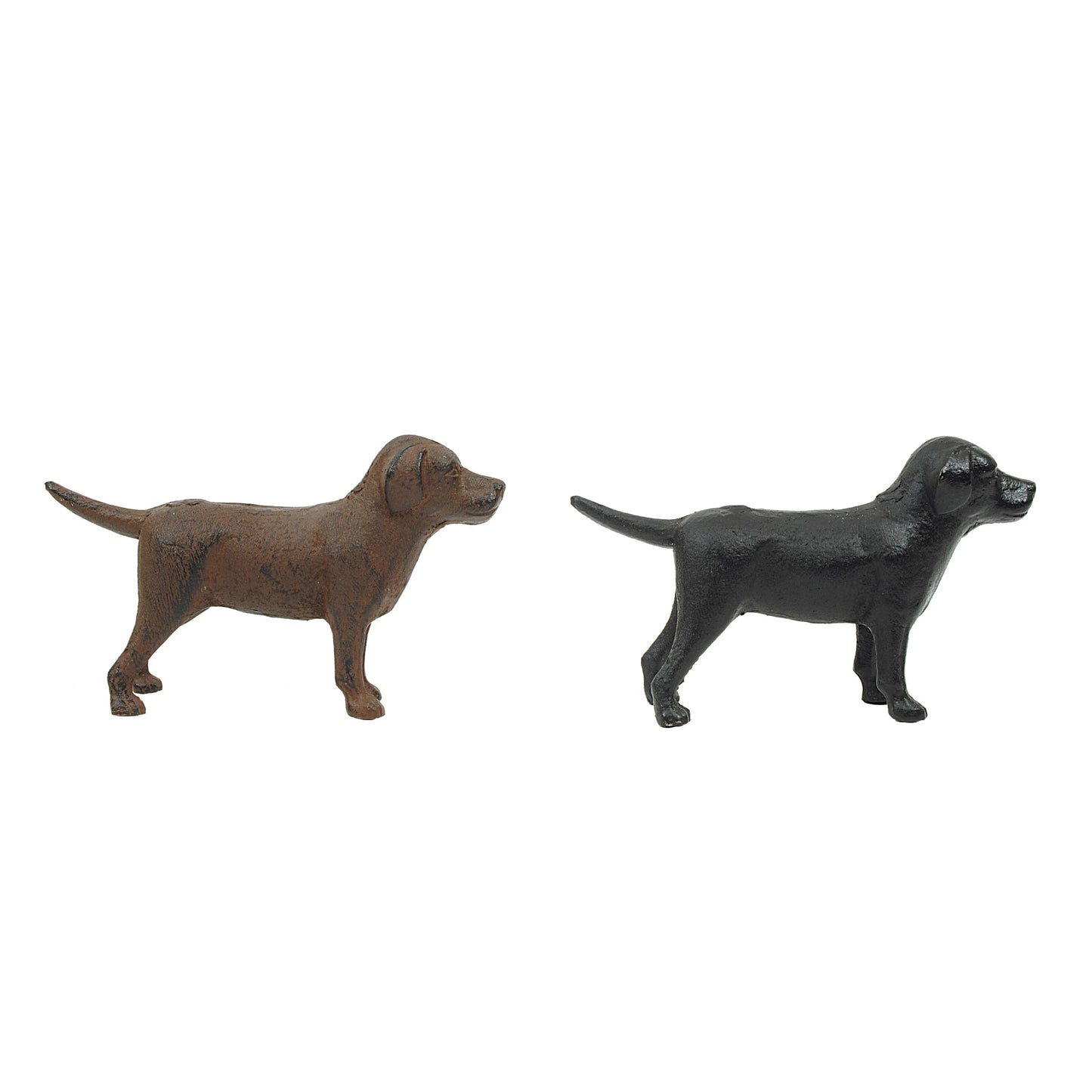 Cast Iron Lab Figurine