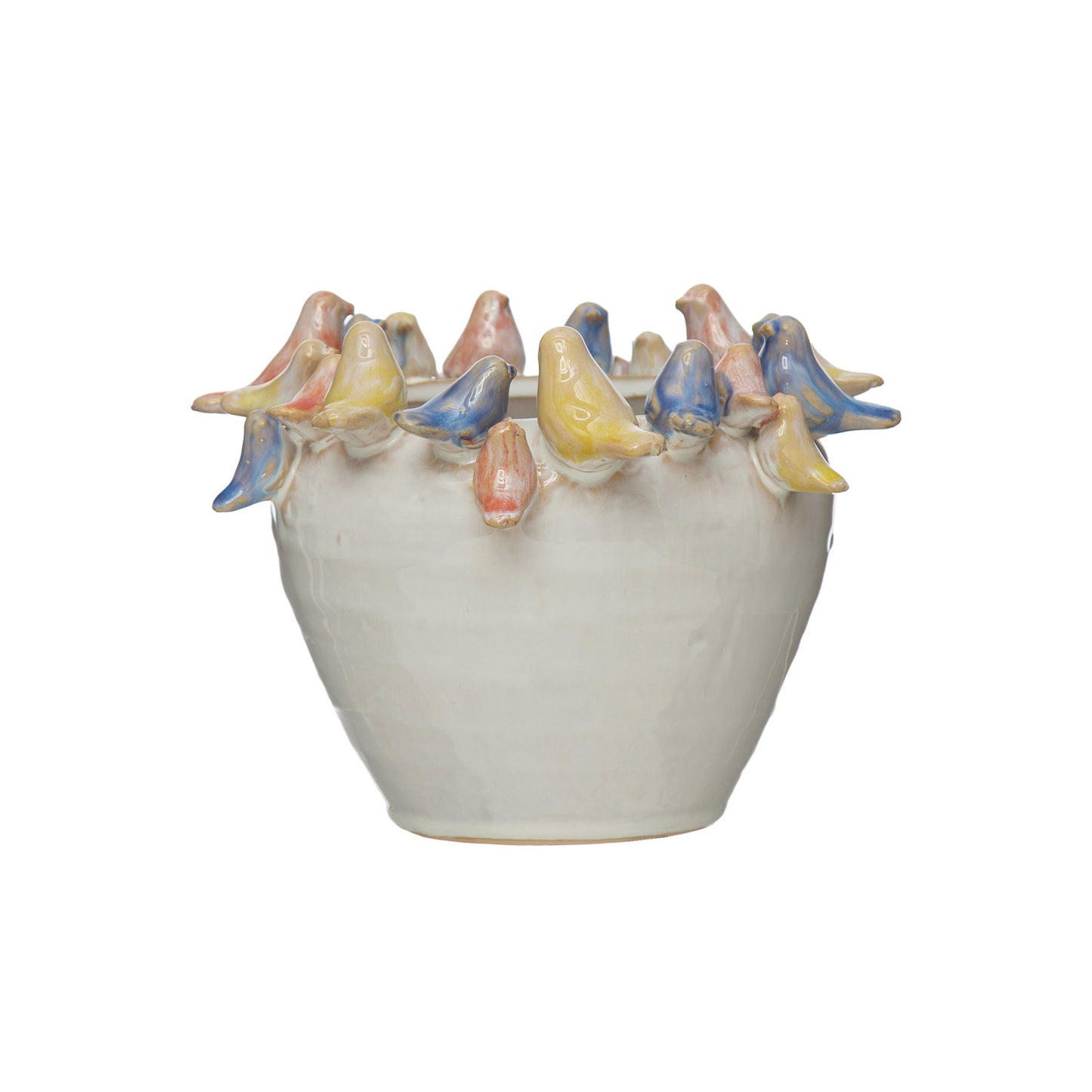 Pastel Bird Planter