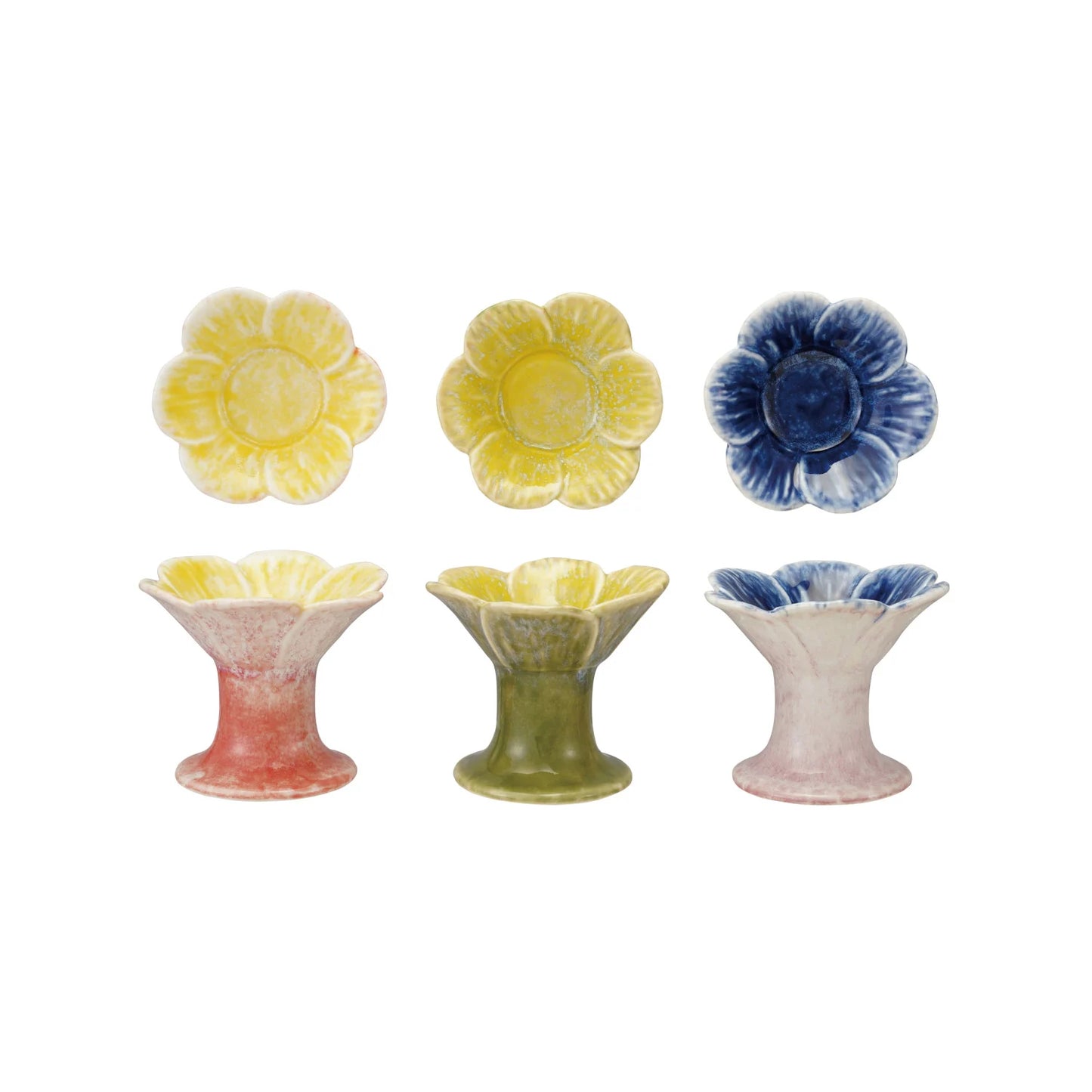 Stoneware Tealight Candle Holders