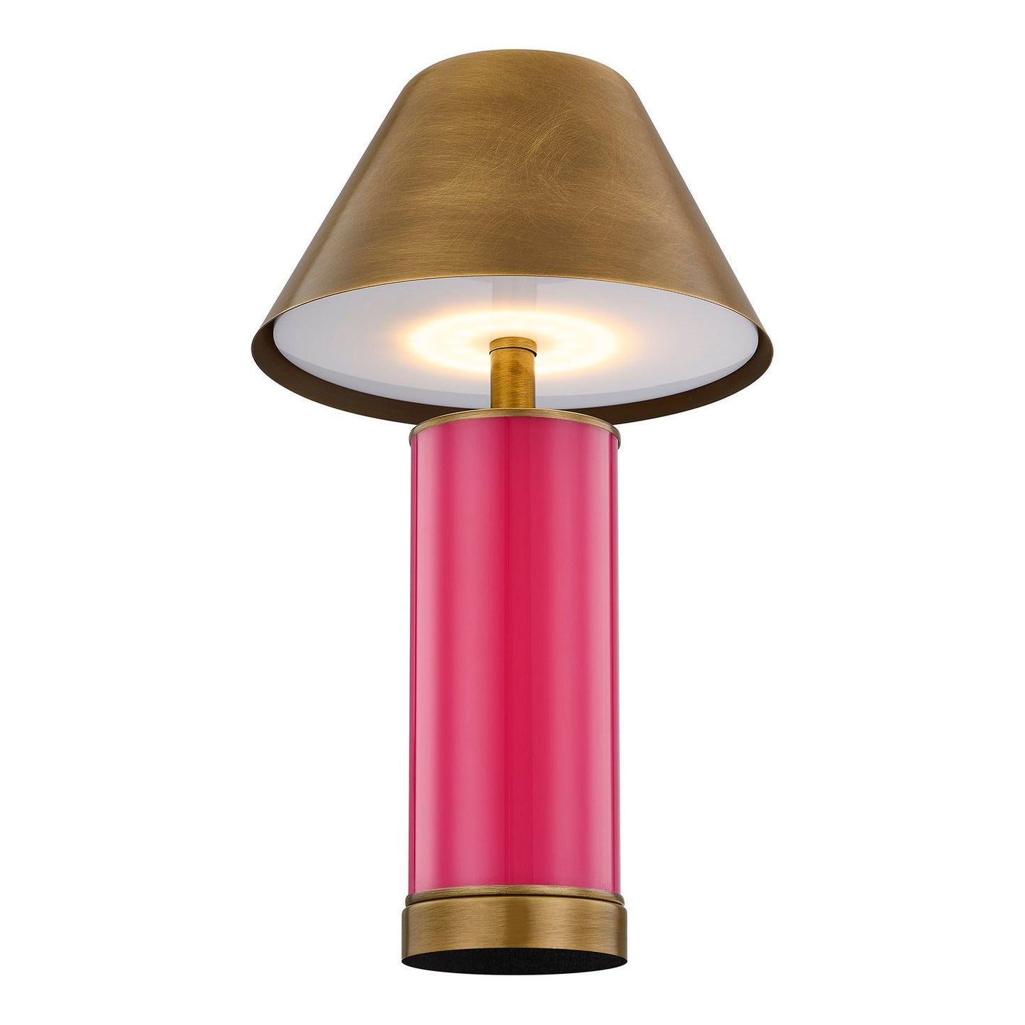 Mini Fuchsia Rose LED Table Lamp