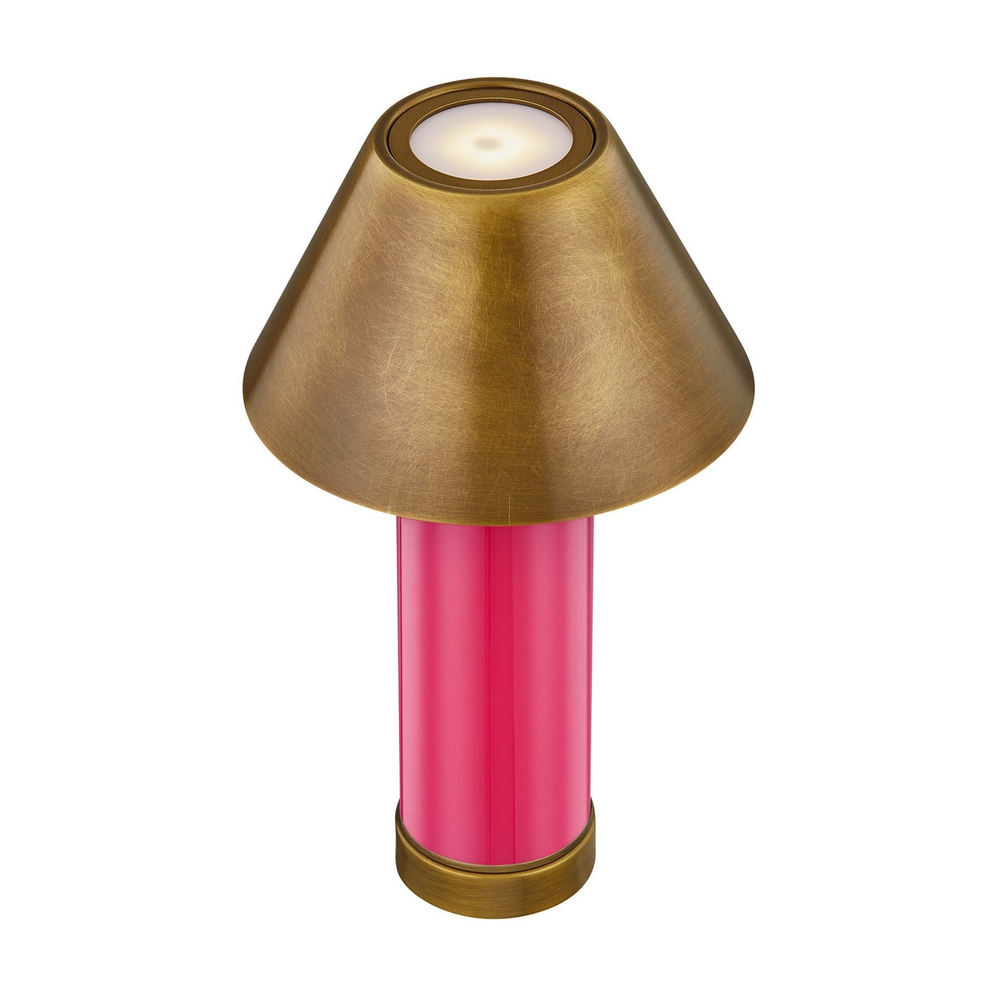 Mini Fuchsia Rose LED Table Lamp