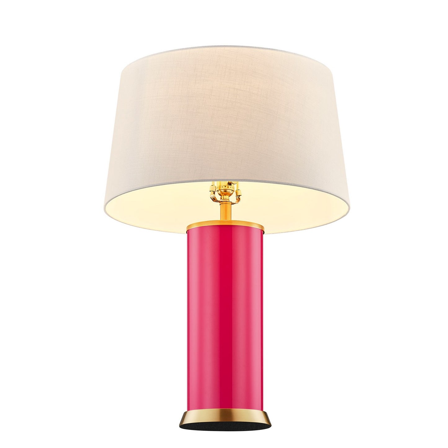 Fuchsia Rose Table Lamp