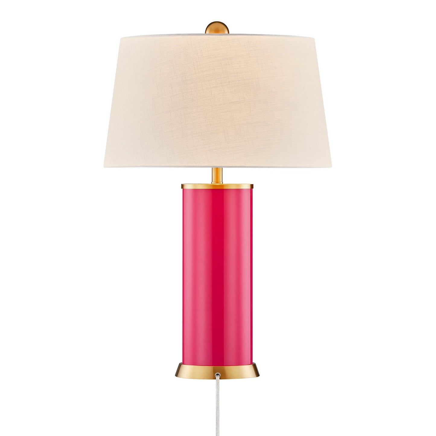 Fuchsia Rose Table Lamp