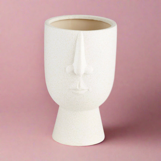 Vase by Cyan in White Finish (11204)