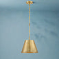 Alden One Light Pendant by Savoy House in Warm Brass Finish (7-232-1-322)