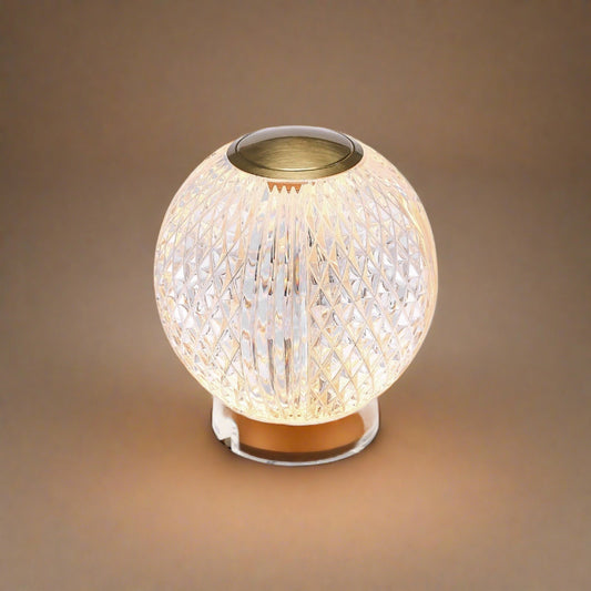 Marni LED Table Lamp by Alora in Natural Brass Finish (TL321903NB)